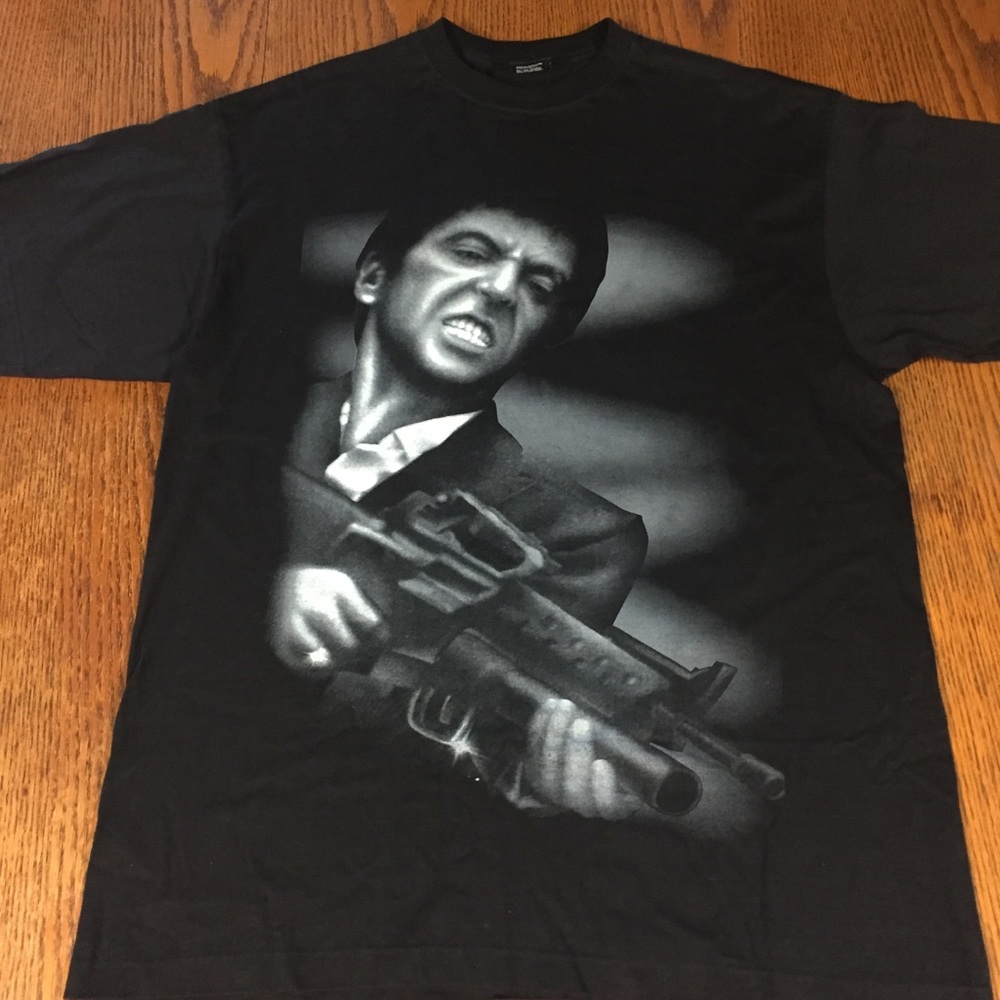 Scarface Tony Montana Tshirt  XL Huge Graphic